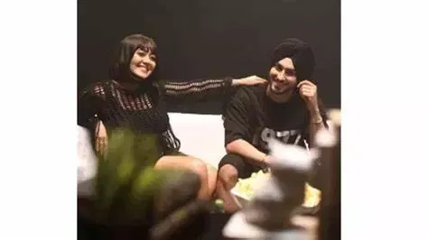 The musical couple Neha and Rohanpreet 