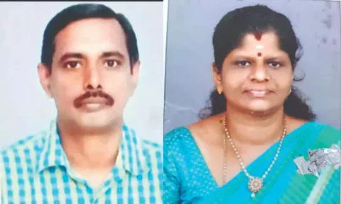  Ponnudoss (48) and his wife Jancy Rani (43)