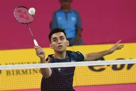 Indian badminton player Lakshya Sen 