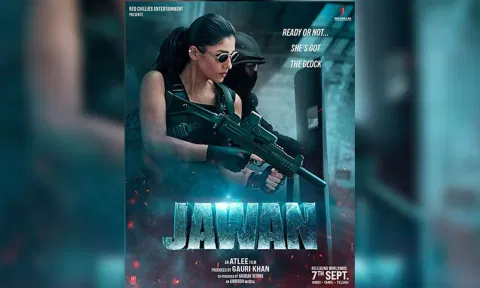 Nayanthara's Jawan poster