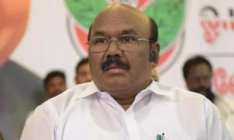  Senior AIADMK leader D Jayakumar