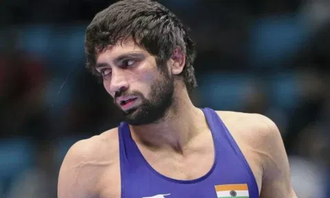Olympic silver medallist Ravi Dahiya (PTI)