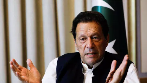 Pakistan's former prime minister Imran Khan