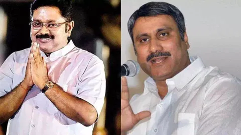 AMMK gen secy TTV Dhinakaran and PMK president Anbumani Ramadoss