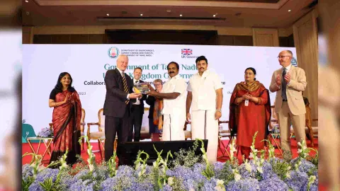 State Environment, Climate Change, and Forest Department has signed various agreements with the organisations of the United Kingdom