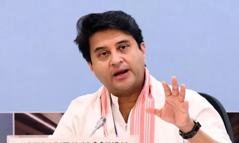 Union Civil Aviation Minister Jyotiraditya Scindia 