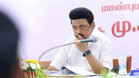 Chief Minister M K Stalin