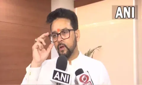 Union Minister Anurag Thakur. ANI