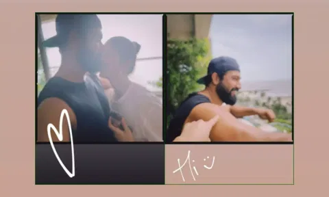 Katrina Kaif & Vicky Kaushal. (IANS)