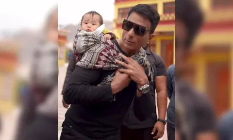 Sonu Sood from Kaza in Himachal Pradesh (Photo : IANS)