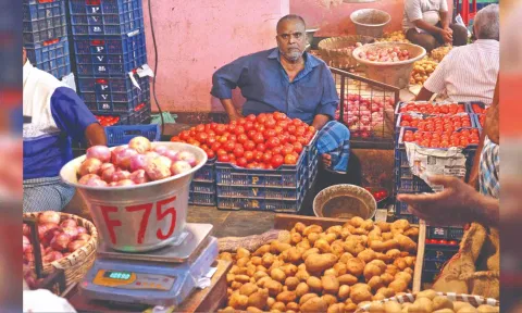 visual from Koyambedu market