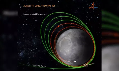 The spacecraft has moved further closer to the moon.(IANS)