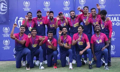 UAE Cricket Team (ANI)