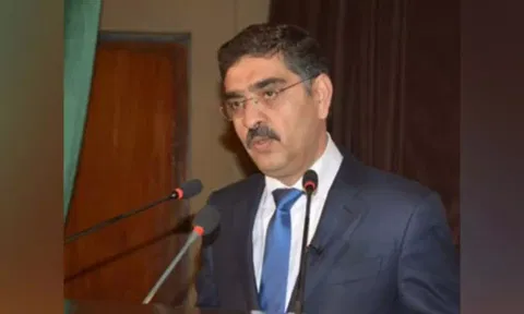 Pakistan's caretaker Prime Minister Anwaar-Ul-Haq Kakar. ANI