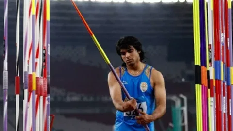  India's Olympic gold medallist javelin thrower Neeraj Chopra (IANS)