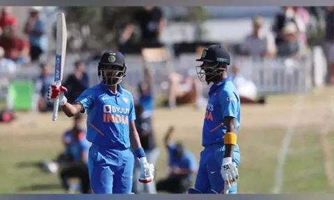 KL Rahul and Shreyas Iyer (Image: ANI)