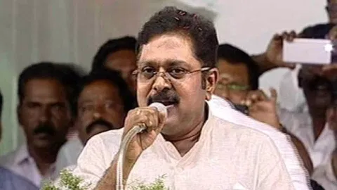 Amma Makkal Munnetra Kazhagam (AMMK) general secretary TTV Dhinakaran 
