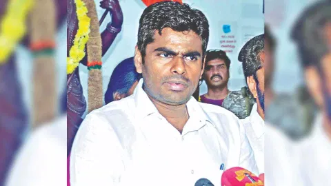  Bharatiya Janata Party state president K Annamalai