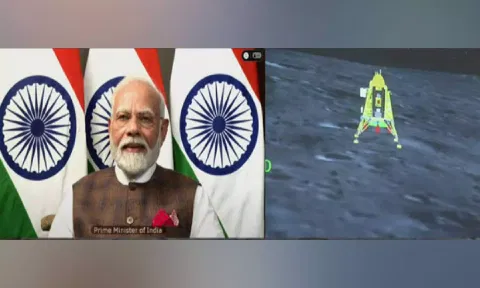 Chandrayaan-3 soft landing