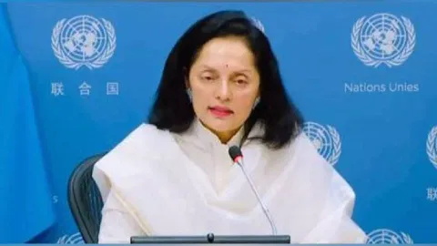 India's permanent representative to UN Ruchira Kamboj (Image: X/@IndiaUNNewYork)