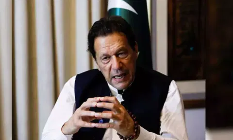 Former Pakistan prime minister Imran Khan 