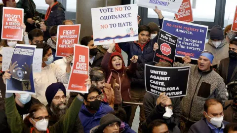 California State became the first US state to pass caste discrimination bill (AP)