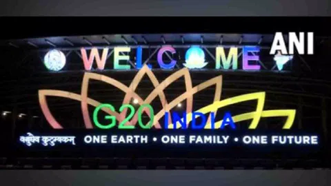 National capital decks up for G20 summit on September 9-10 (Image/ANI)