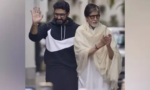  Abhishek Bachchan, Amitabh Bachchan (Image: X)