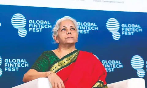  Finance Minister Nirmala Sitharaman