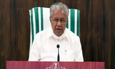 Kerala Chief Minister Pinarayi Vijayan. 