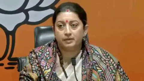 Union Minister Smriti Irani (PTI) 