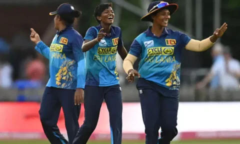 Sri Lanka's women's team 