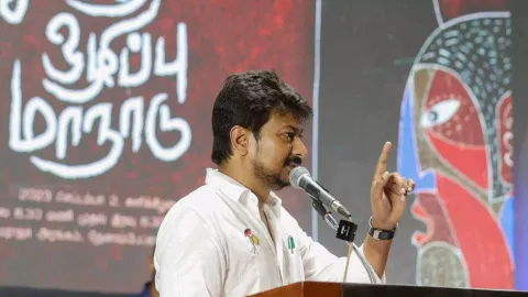 Minister Udhayanidhi Stalin
