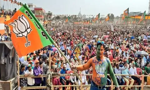 Image of BJP rally