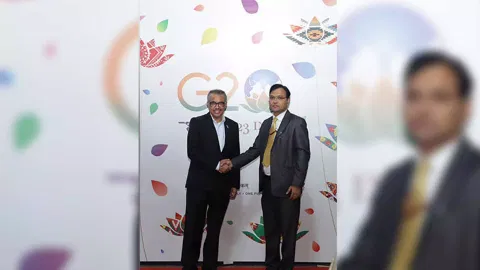 World Health Organisation chief Tedros Adhanom Ghebreyesus arrives in India (Photo/X)