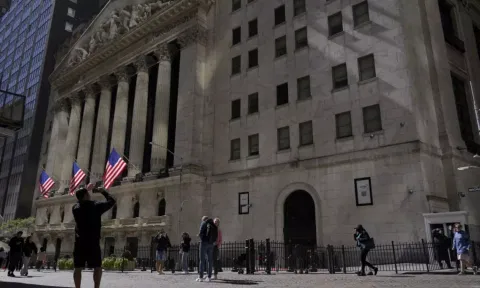New York Stock Exchange. AP file photo