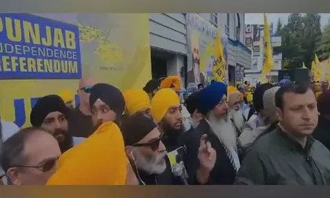 Khalistani separatists held a 'referendum' in Canada's Surrey. India has expressed its strong concern to Canada about “anti-India activities”.