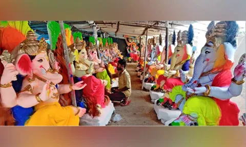 Tamil Nadu: Eco-friendly idols being prepared ahead of Ganesh Chaturthi