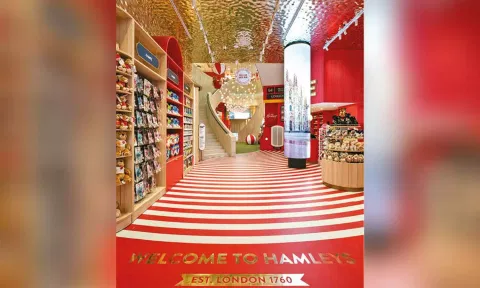Hamleys retail store in Milan with franchisee Giochi Preziosi SPA 
