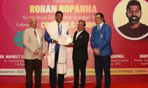 AITA felicitate Rohan Bopanna
