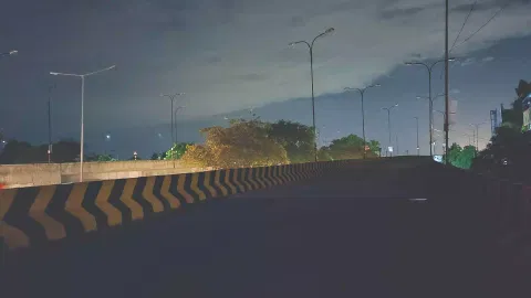Visuals from the flyover 
