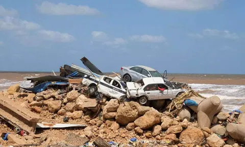 Libya flooding (ANI)