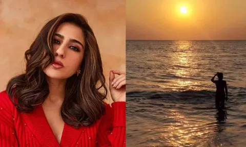 Sara Ali Khan; Screengrab from her Instagram story. (IANS)
