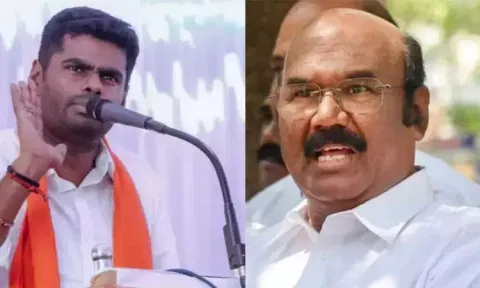 BJP Chief K Annamalai and AIADMK spokesperson D Jayakumar