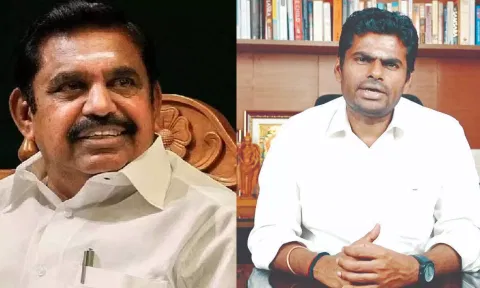 Edappadi K Palaniswami and K Annamalai 