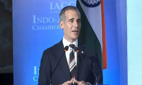  US Ambassador Eric Garcetti (ANI)
