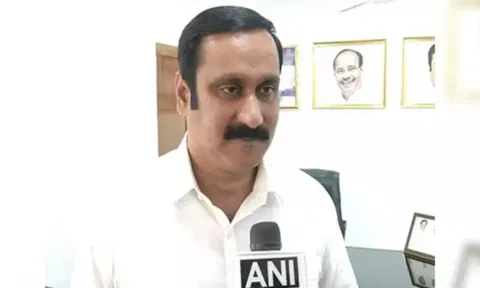 PMK president Anbumani Ramadoss (Photo: ANI)