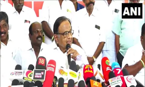 Congress MP P Chidambaram (ANI)