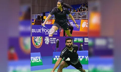 PV Sindhu and HS Prannoy