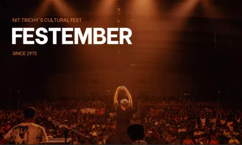 NIT Trichy Festember poster.
